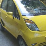 TATA Nano car in nanded